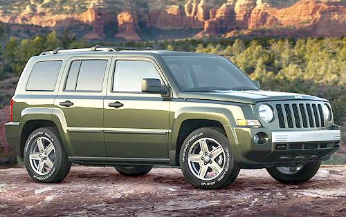 This new-look Jeep Patriot looks clean now, but it won't after doing the business off road.