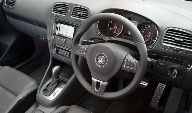 It only takes a few seconds for the roof to fold away, and it only takes a few seconds for you to start to soak in the pleasurable new Volkswagen Golf Cabriolet experience.