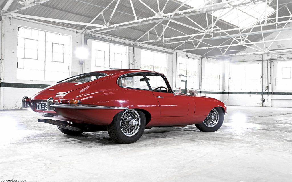 Classic Cars: Jaguar E-Type.