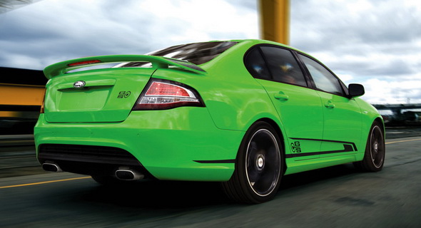 This FPV GS Sedan's green andif you're not the owner, you're also likely to be green... with envy.