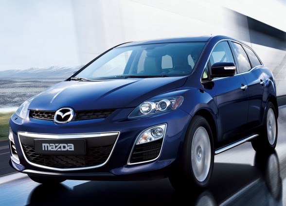 The Mazda CX-7 Classic Sports has clean sedan-like lines as opposed to the chunky looks of many SUVs.