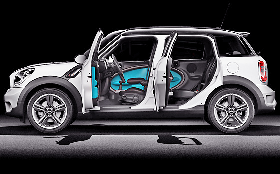 Great cars to be seen in, the Mini Minimalism offers diesel power and great design flair.