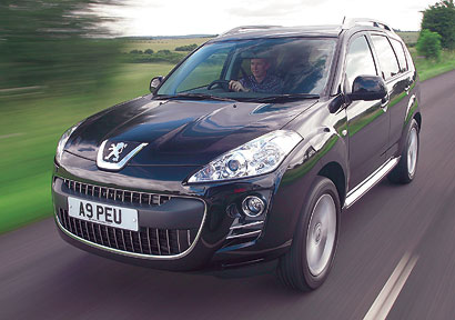 It's a lucky driver who gets to be behind the wheel of this Peugeot 4007 SUV.