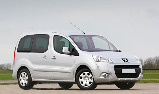 The sides of the Peugeot Partner panel van have been designed to take advertising; the window van offers plenty of visibility.