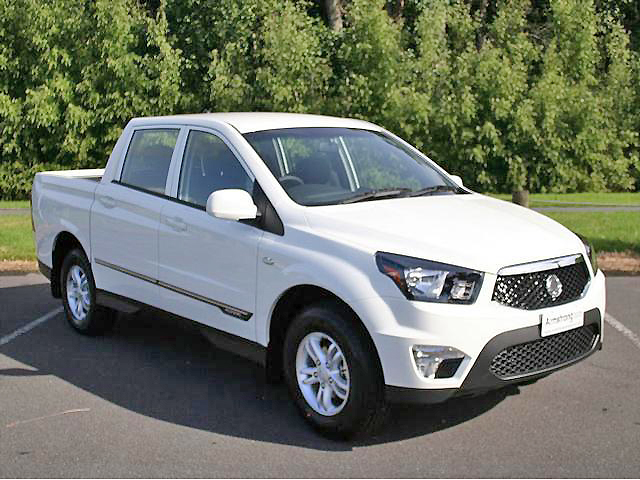 The Ssangyong Actyon Sports has a new face, many features and a class-leading engine.