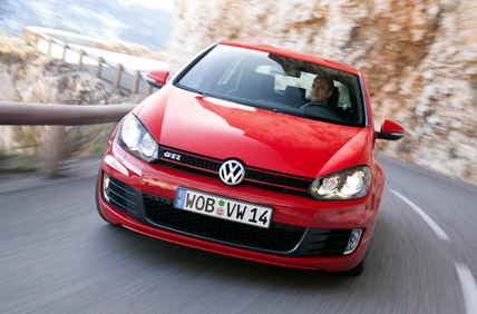 Watch out, all you tamer cars - the Volkswagen GTi's coming after you!