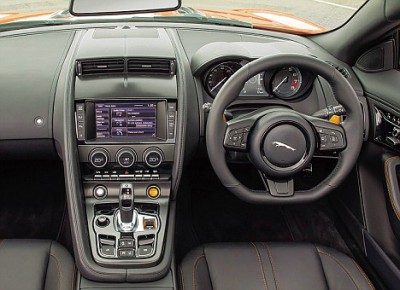 Jaguar F-Type Convertible Interior