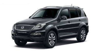The Sangyong Rexton 2015 is ready to go anywhere.
